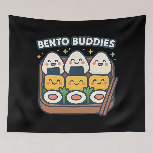 Item preview, Bento Buddies Kawaii Food Art designed and sold by MysticArtisan.