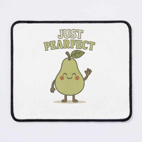 Item preview, Just Pearfect – Cute Smiling Pear Pun Design designed and sold by Kesterton.