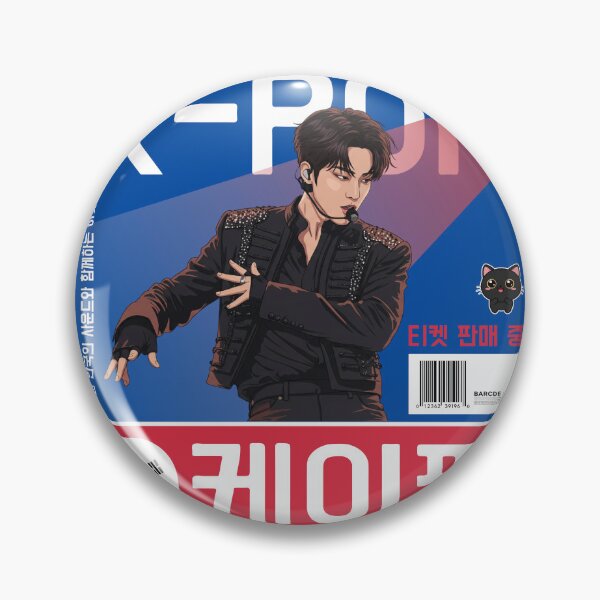 Item preview, Dynamic K-Pop Star Poster Graphic designed and sold by KiwiRider.