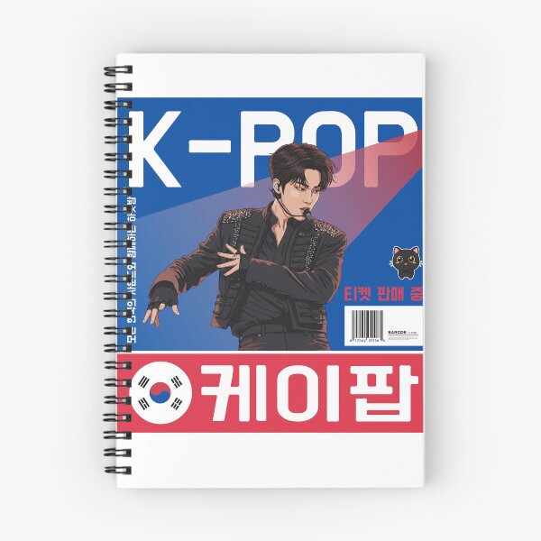 Item preview, Dynamic K-Pop Star Poster Graphic designed and sold by KiwiRider.