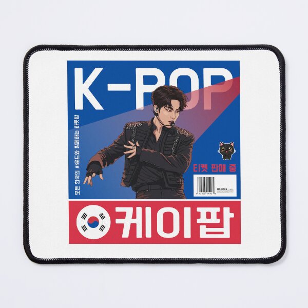 Item preview, Dynamic K-Pop Star Poster Graphic designed and sold by KiwiRider.