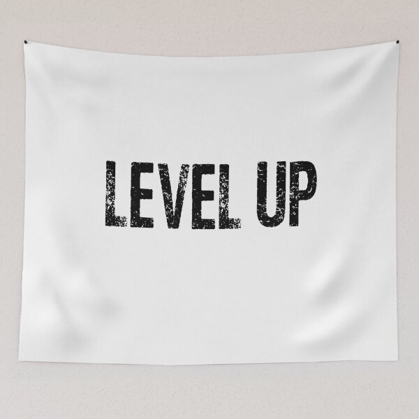 Item preview, Level Up-Motivational-Achievement designed and sold by Al Collections.