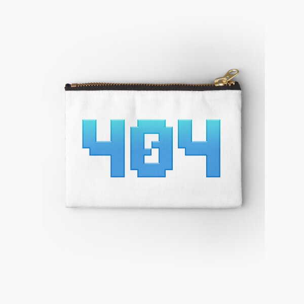 Item preview, 404 in 8-bit Pixel Blue designed and sold by Memes N Lore .