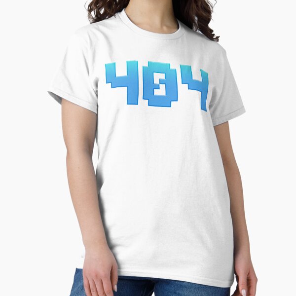 Artikel-Vorschau von 404 in 8-Bit-Pixelblau, designt und verkauft von luv-fi.