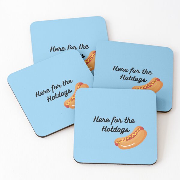 Item preview, Here For the Hotdogs (Light Blue) Gameday Merch! designed and sold by EmBucz.