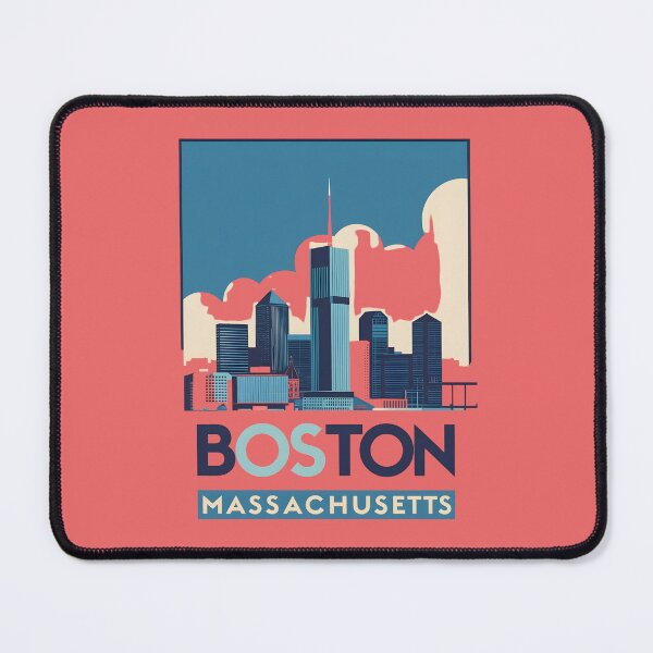 Item preview, A Vintage Art of Boston - Massachusetts - US designed and sold by GoodOldVintage.