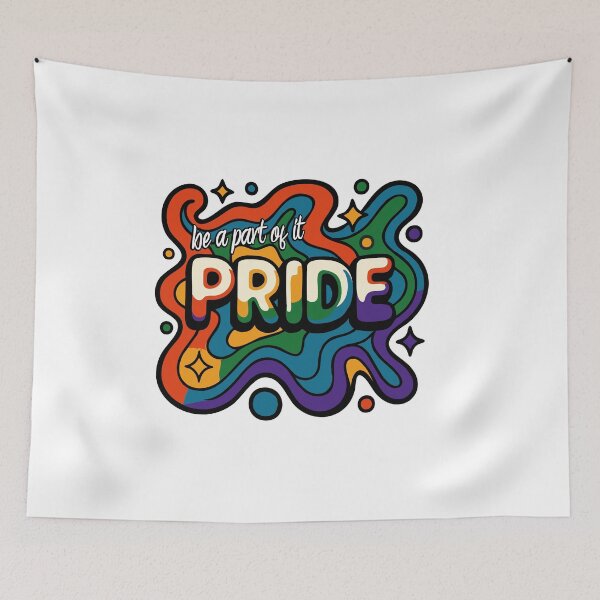 Item preview, Be a part of it PRIDE 2025 designed and sold by netrok.