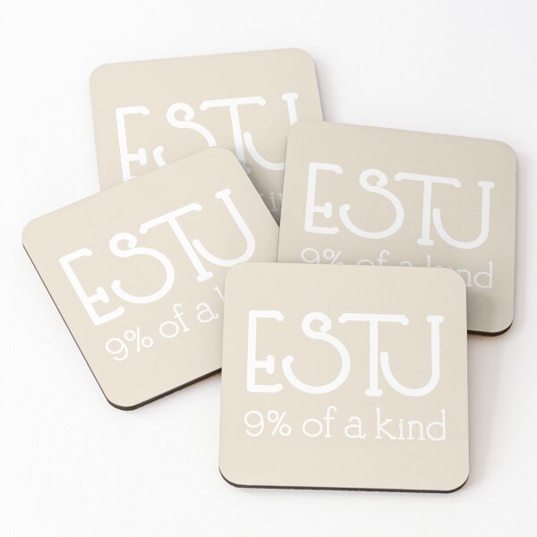 Item preview, ESTJ 9% of A Kind | MBTI Personality Type | Natural Leader Quote Sticker  designed and sold by MysticMagpie.