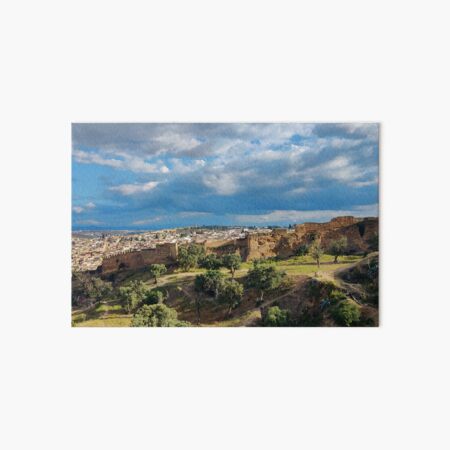 Fes Old Town Landscape Art Board Print