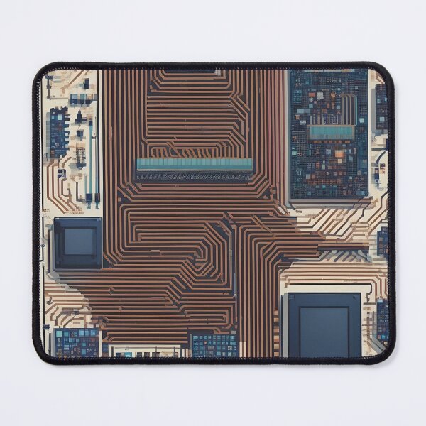 Item preview, Abstract Circuit Board Art designed and sold by Esterlane.