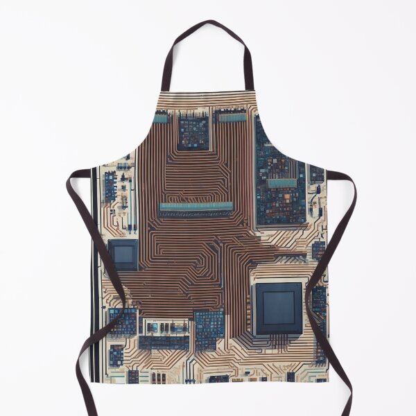 Item preview, Abstract Circuit Board Art designed and sold by Esterlane.