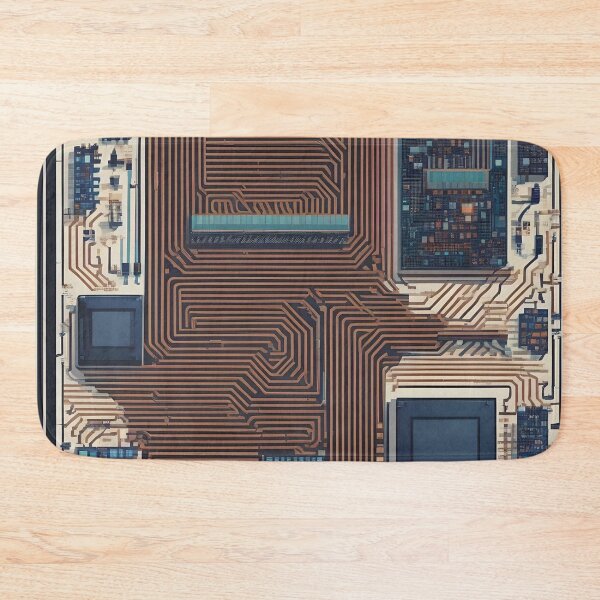 Item preview, Abstract Circuit Board Art designed and sold by Esterlane.