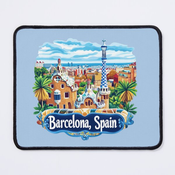 Item preview, Barcelona, Spain – Park Güell designed and sold by Myra365Art.