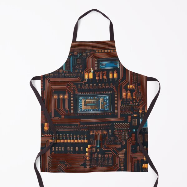 Item preview, Circuit Board Abstract Art designed and sold by Esterlane.