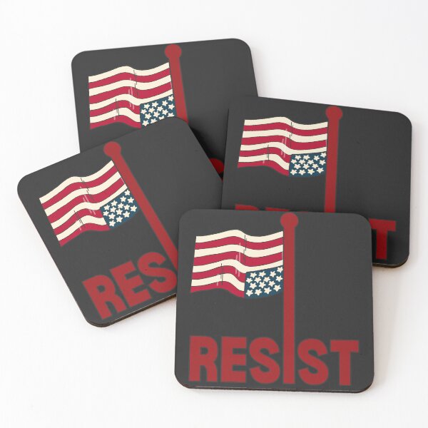Item preview,  RESIST upside down flag designed and sold by DesignCollectiv.