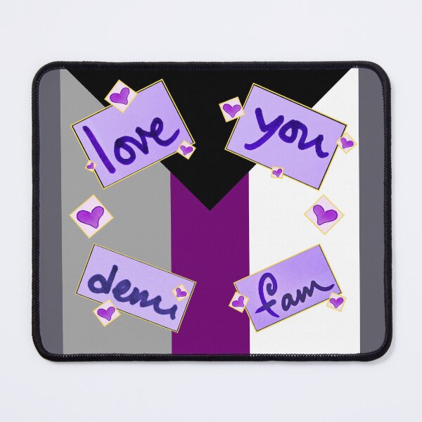 Artikelvorschau, liebe dich, demisexuelle Familie entworfen und verkauft von Mycelia Moss LLC.