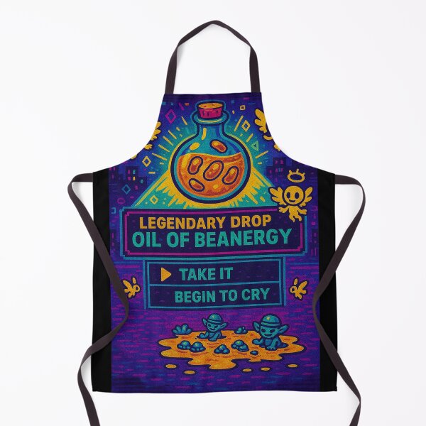 Item preview, LEGENDARY DROP: OIL OF BEANERGY Pixel Art designed and sold by GameFire T.
