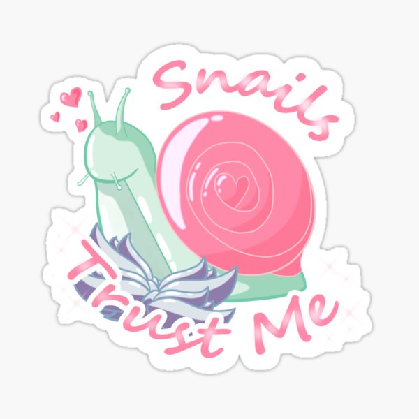 Item preview, Snails Trust Me designed and sold by Finn-Use-Splash.