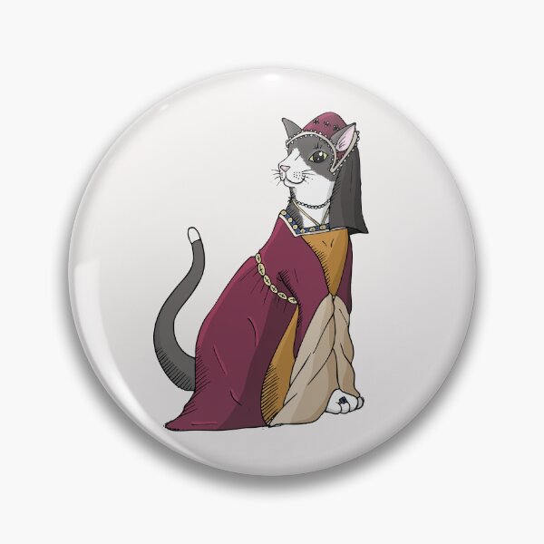 Artikelvorschau, Tudor-Katze (Smoking) entworfen und verkauft von ind-illustrates.