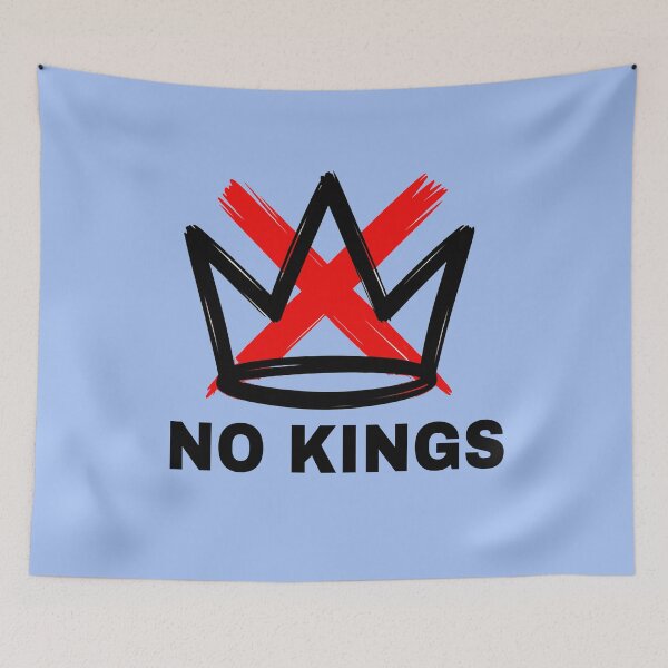 Item preview, NO KINGS Bold Statement Simple Crown with Cross designed and sold by LoveAndDefiance.