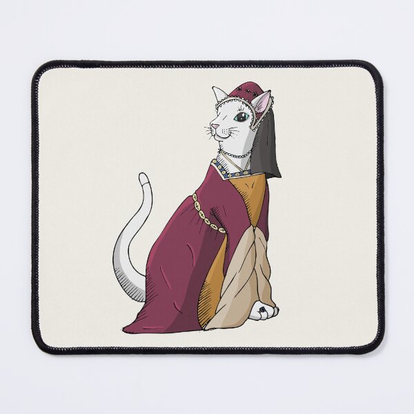 Item preview, Tudor Cat (White) designed and sold by ind-illustrates.