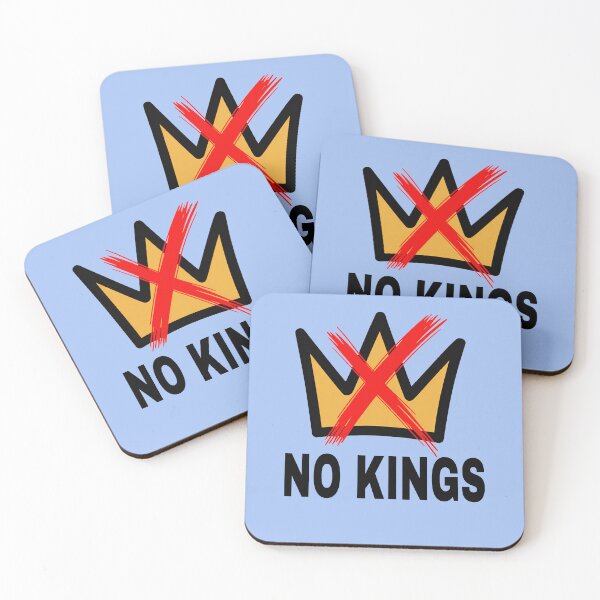 Item preview, NO KINGS Bold Statement Simple Golden Crown with Cross designed and sold by LoveAndDefiance.