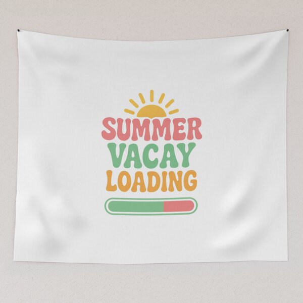 Item preview, Summer Vacay Loading Funny Vacation Countdown designed and sold by Alex Songs.