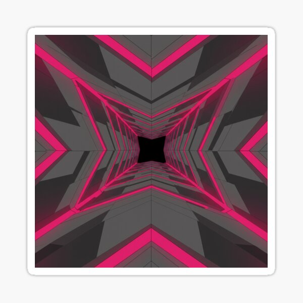 Item preview, Grayscale Cube Pop Art Illusion designed and sold by DracosFire.