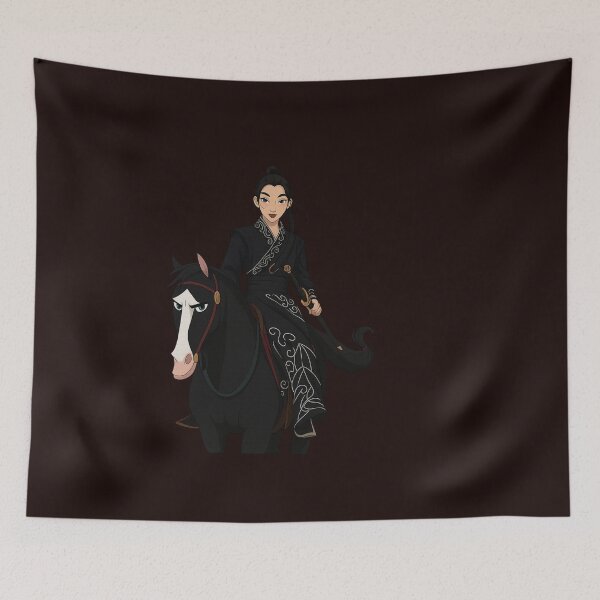 Item preview, Mulan and her horse - Chinese legend designed and sold by katherineserr54 ⭐⭐⭐⭐⭐.