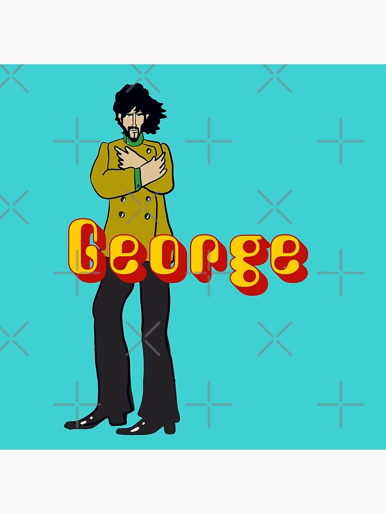 George Harrison Yellow submarine character cartoon cult movie