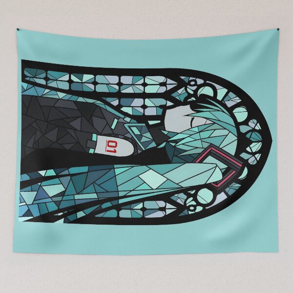 Item preview, Stained Glass Hatsune Miku designed and sold by SchellStation.