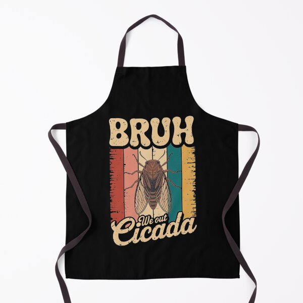 Item preview, Bruh We Out Cicada Retro Graphic designed and sold by love3617.