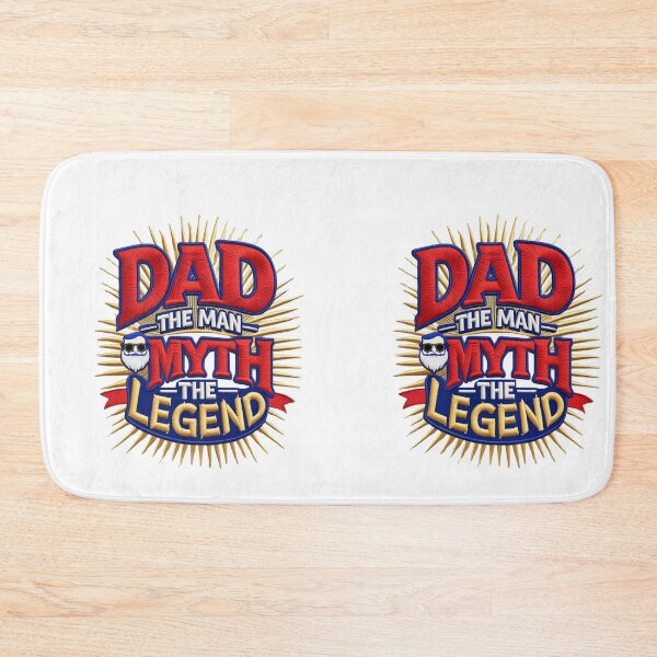 Item preview, DAD  The Man The Myth The Legend Embroidered Patch Design designed and sold by ArtDesignTp.