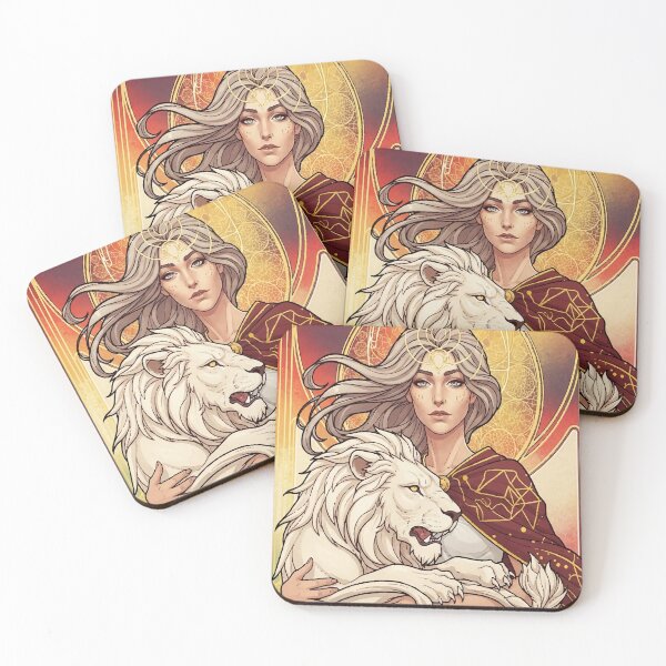 Item preview, La Fuerza Tarot Moderna – Arquetipo Femenino en Arte Decorativo designed and sold by  Ojo de Lilith.