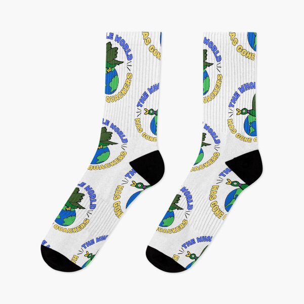 Item preview, Quack, the whole world has gone quackers designed and sold by BritishDelights.