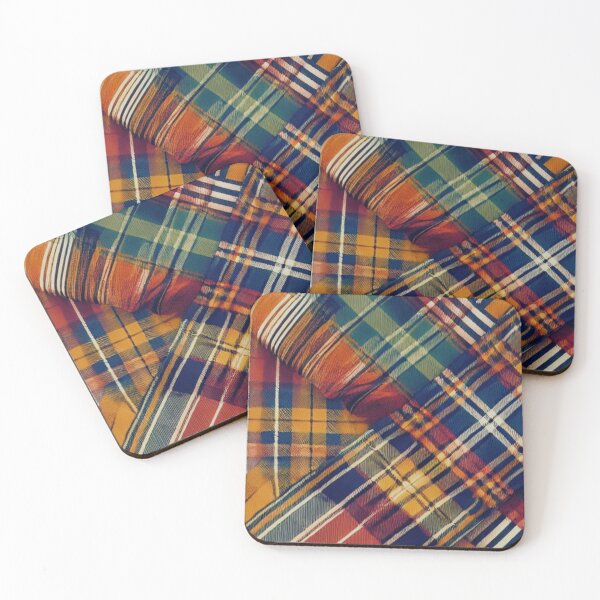 Item preview, Vibrant Madras Plaid – Bold Multicolor Pattern Design designed and sold by johnnie2749.