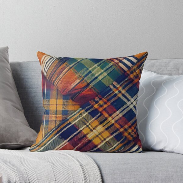 Item preview, Vibrant Madras Plaid – Bold Multicolor Pattern Design designed and sold by Right-UR.
