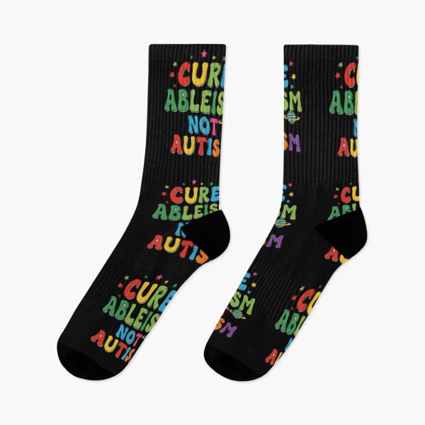 Item preview, CURE ABLEISM NOT AUTISM  designed and sold by Obinne.