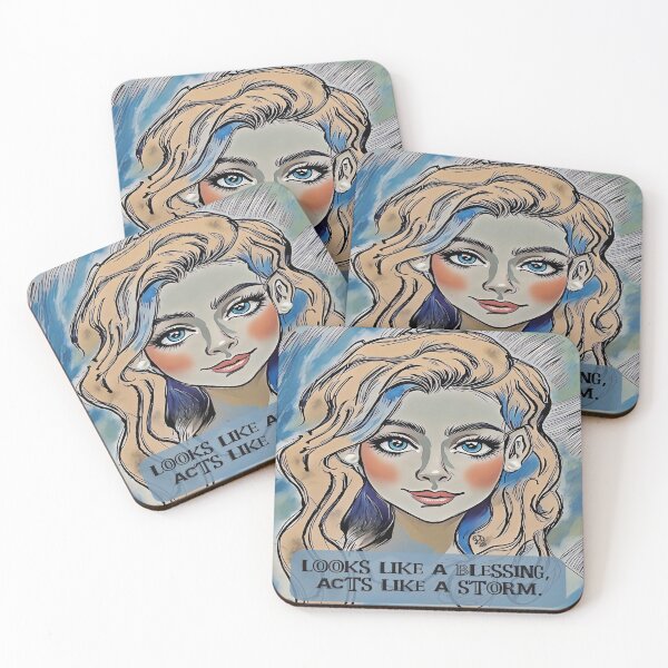 Item preview, Pop Art Blonde with Storm Energy designed and sold by gleefulme.