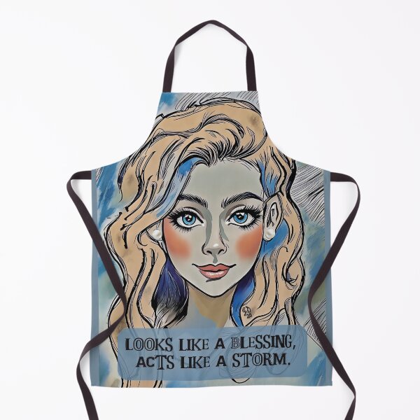 Item preview, Pop Art Blonde with Storm Energy designed and sold by gleefulme.