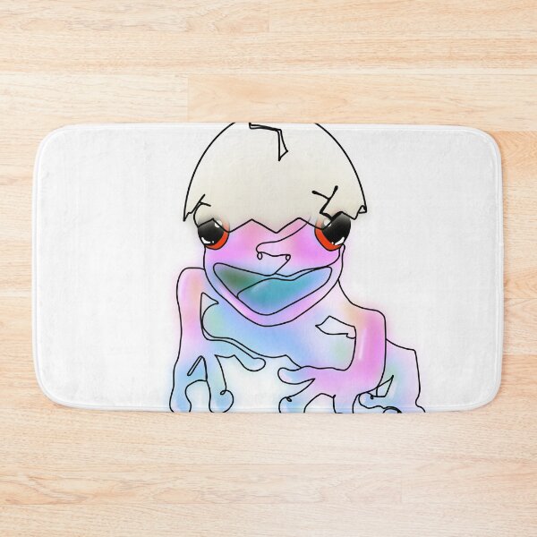 Item preview, Soft pink Frog with Eggshell Hat – animalzinhats designed and sold by Ashley’sAnimalz.