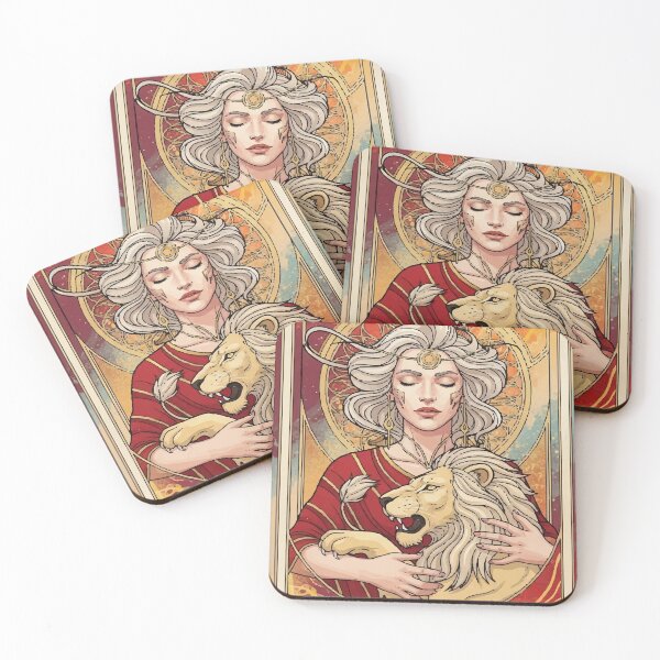 Item preview, La Fuerza Tarot Moderna – Arquetipo Femenino en Arte Decorativo designed and sold by  Ojo de Lilith.