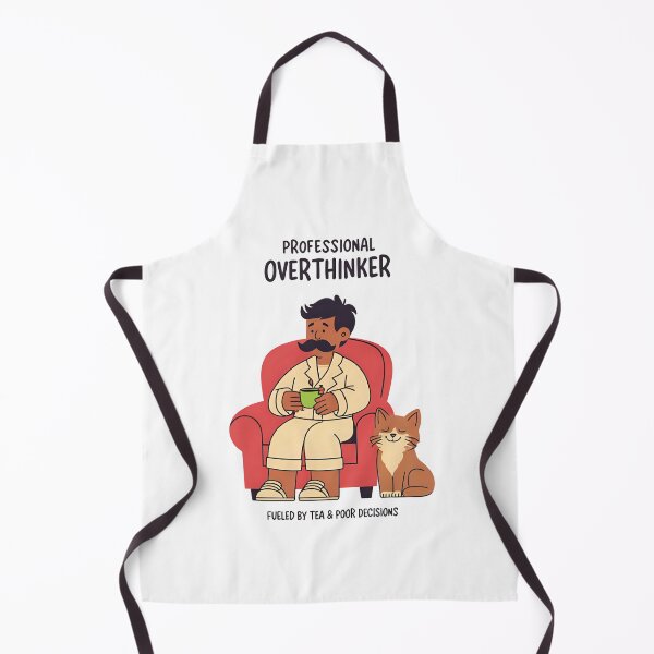 Item preview, "Funny Tea Lover Relaxing at Home" designed and sold by R123Hayat.
