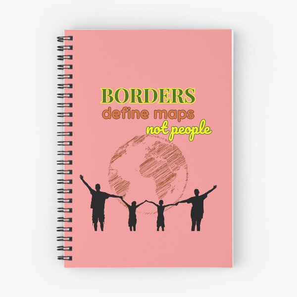 Item preview, BORDERS define maps not people designed and sold by VoicesandEchoes.