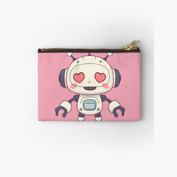 Item preview, Blushing Lovebot designed and sold by KaviPatterns.