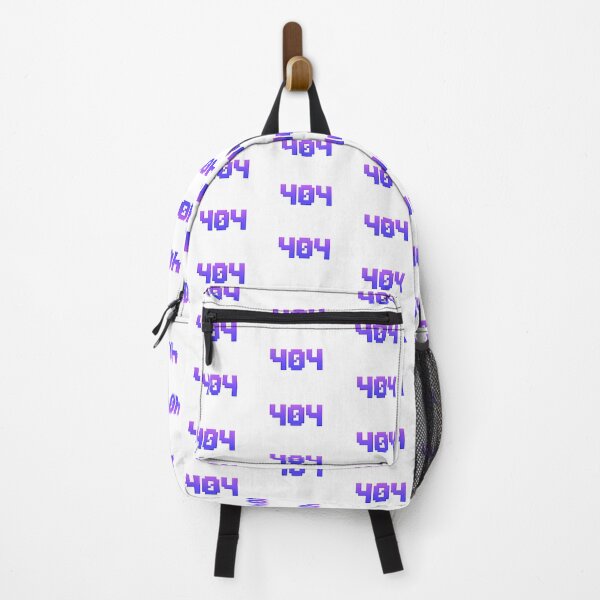 Item preview, 404 in 8-bit Pixel Purple and Blue designed and sold by Memes N Lore .