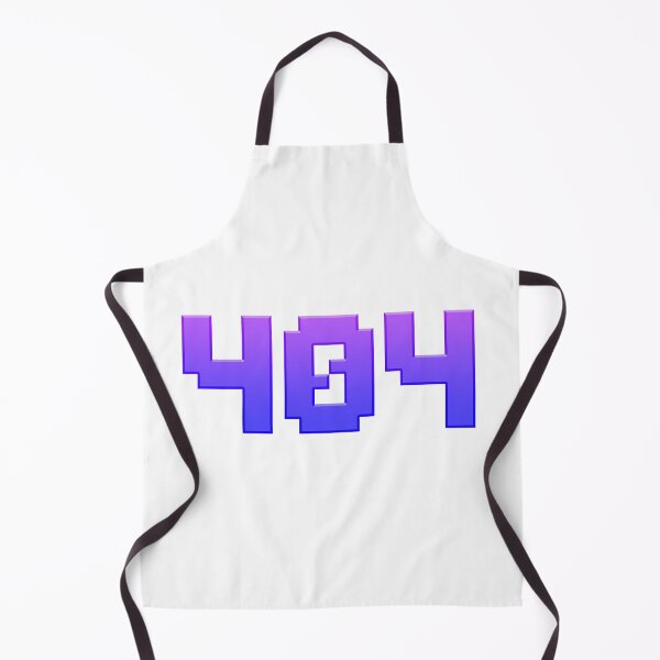 Item preview, 404 in 8-bit Pixel Purple and Blue designed and sold by Memes N Lore .