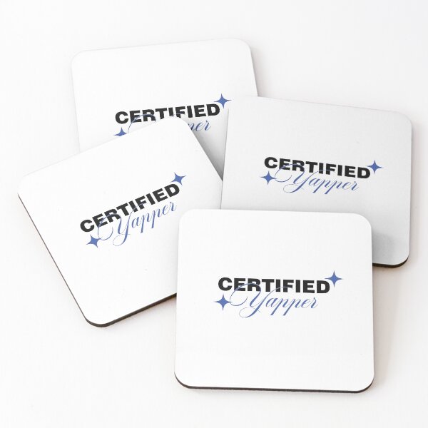 Item preview, Certified Yapper | Funny Loud Talker Typography Design designed and sold by Gracie_Designs.