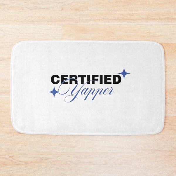 Item preview, Certified Yapper | Funny Loud Talker Typography Design designed and sold by Gracie_Designs.