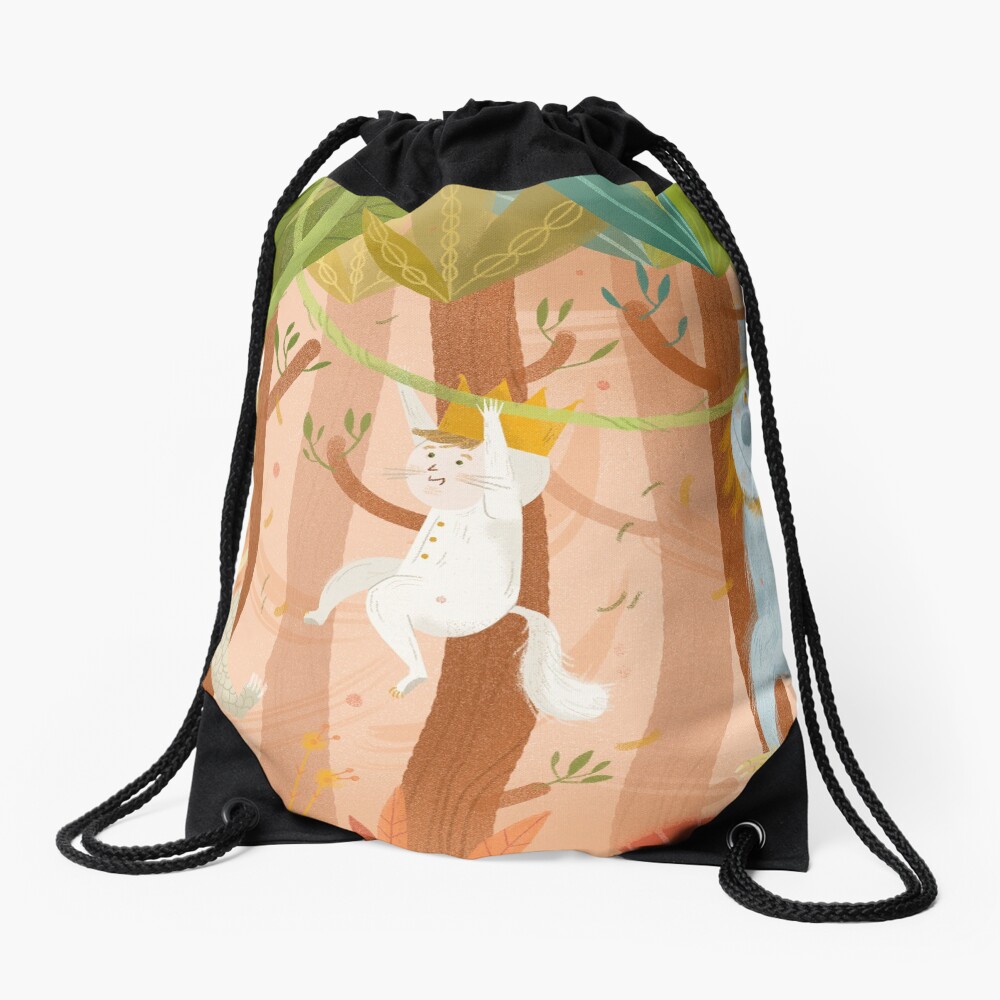 Vista previa del artículo con la obra «Mochila saco», diseñado y vendido por beabgv.